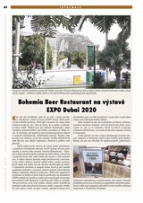 Bohemia Beer Restaurant na výstavě EXPO 2020 DUBAI