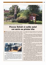 Pivovar Hulvát si rychle našel místo na pivním trhu