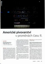 Americké pivovarství v proměnách času II