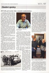 Jiří Cuřín, pivovarský vědec a manažer osmdesátníkem