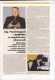 Jablko padlo daleko od stromu - pivovarníci tak získali v Pavlu Gregoričovi  uznávaného a respektovaného pivovarníka