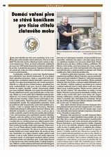 Domácí vaření piva se stává koníčkem pro tisíce ctitelů zlatavého moku
