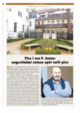 Vize i sen P. Juana: augustiniáni začnou opět vařit pivo