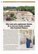 Když naše pivo opakovaně chutná, je to více než stovka ocenění, říká František Pinkava